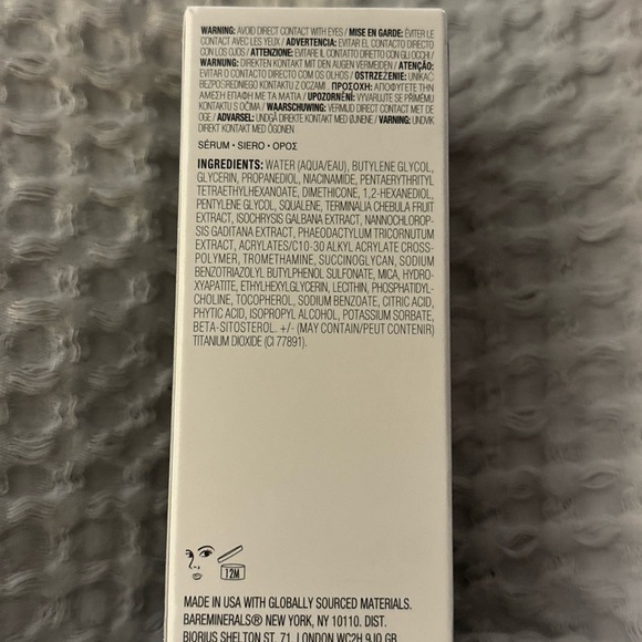 Bare Minerals Skin Rescue Pure Smooth Serum $65 Wrinkles Corrector 1fl oz - Picture 3 of 4
